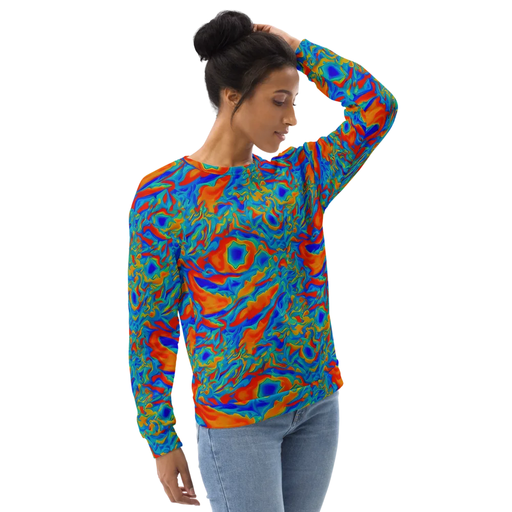 Liquid Voltage on Sweatshirt — Right Front