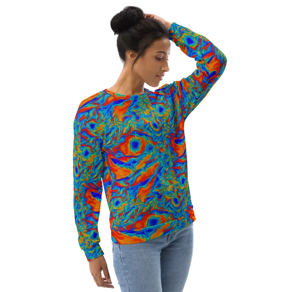 Liquid Voltage on Sweatshirt — Right Front