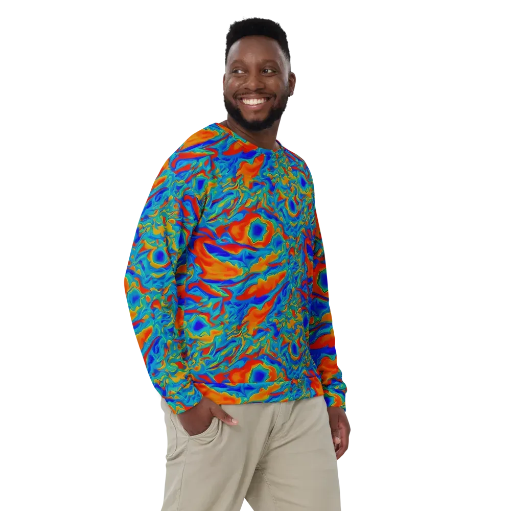 Liquid Voltage on Sweatshirt — Front