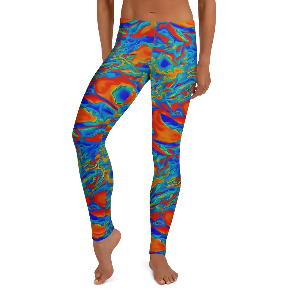 Liquid Voltage on Leggings — Front