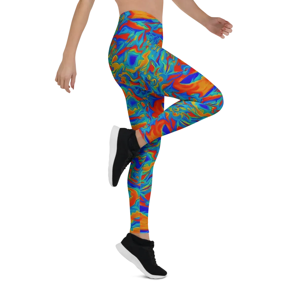 Liquid Voltage on Leggings — Right