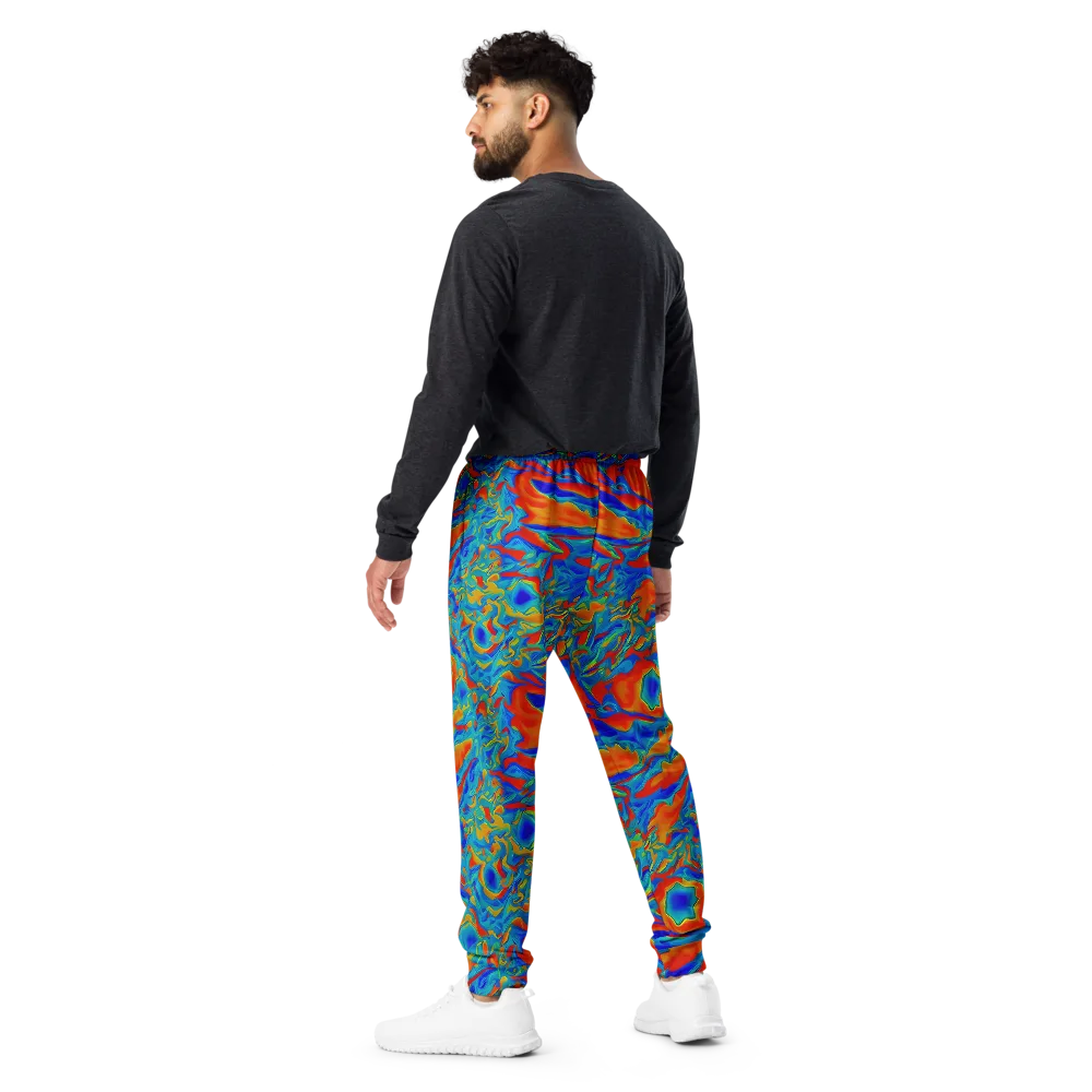 Liquid Voltage on Men's Joggers — Back