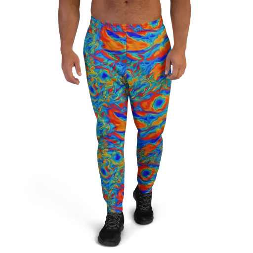 Liquid Voltage on a Men's Joggers