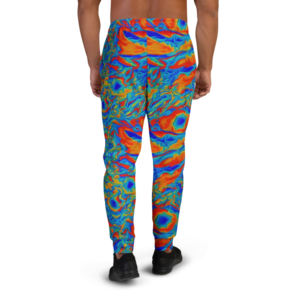 Liquid Voltage on Men's Joggers — Back