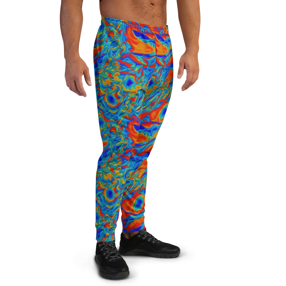 Liquid Voltage on Men's Joggers — Right
