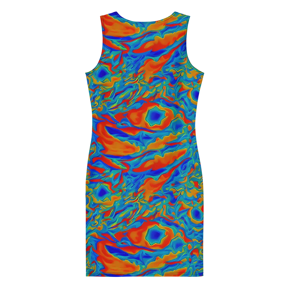 Liquid Voltage on Bodycon Dress — Back
