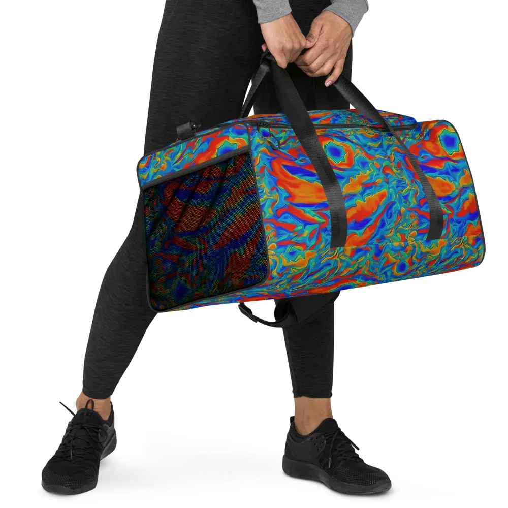 Liquid Voltage on Duffle Bag — Right Front