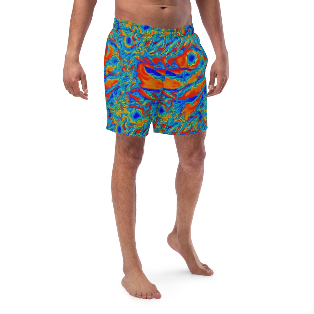 Liquid Voltage on Swim Trunks — Front
