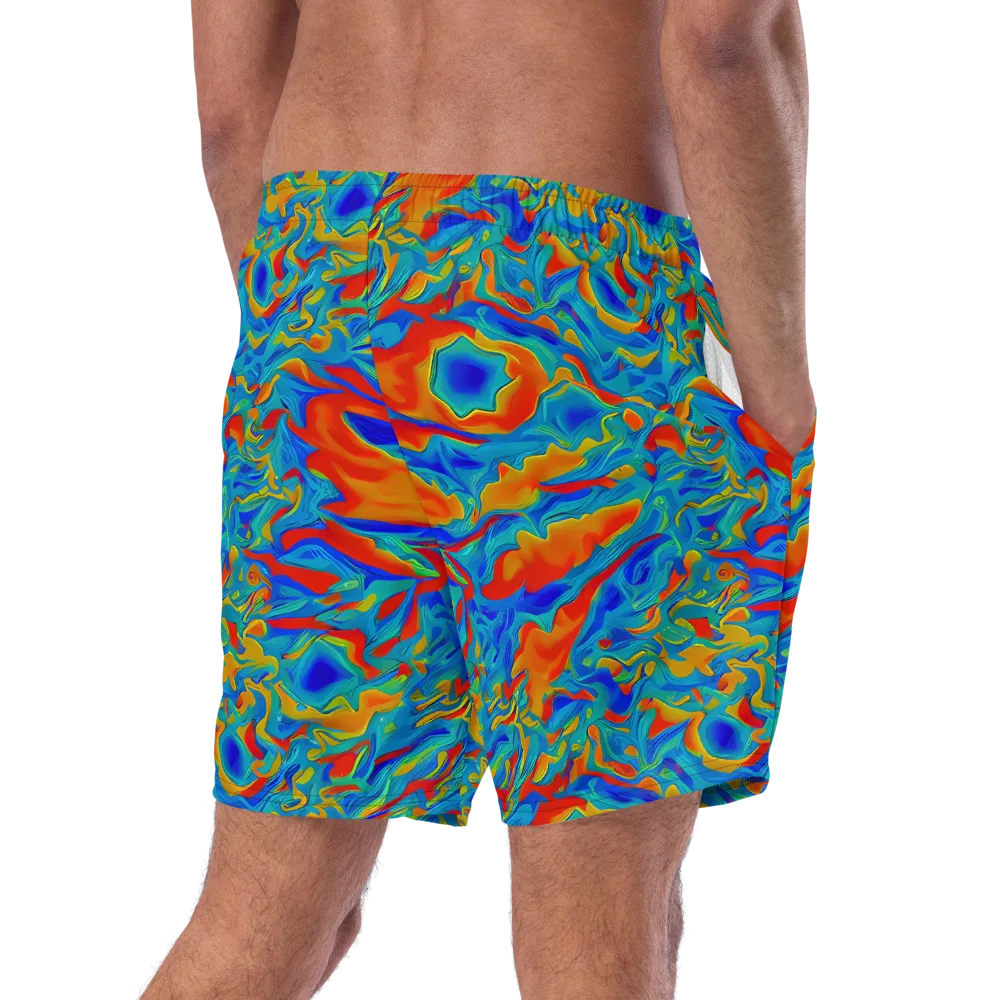 Liquid Voltage on Swim Trunks — Right Back