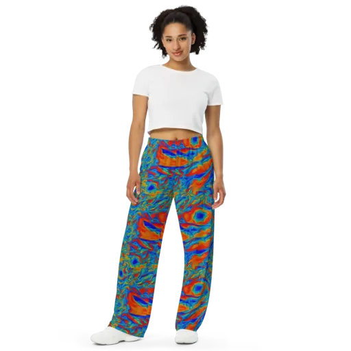 Liquid Voltage on a Wide-Leg Pants