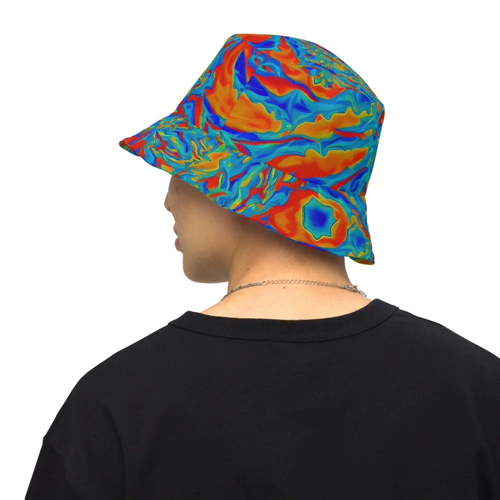 Liquid Voltage on Reversible Bucket Hat — Back Inside