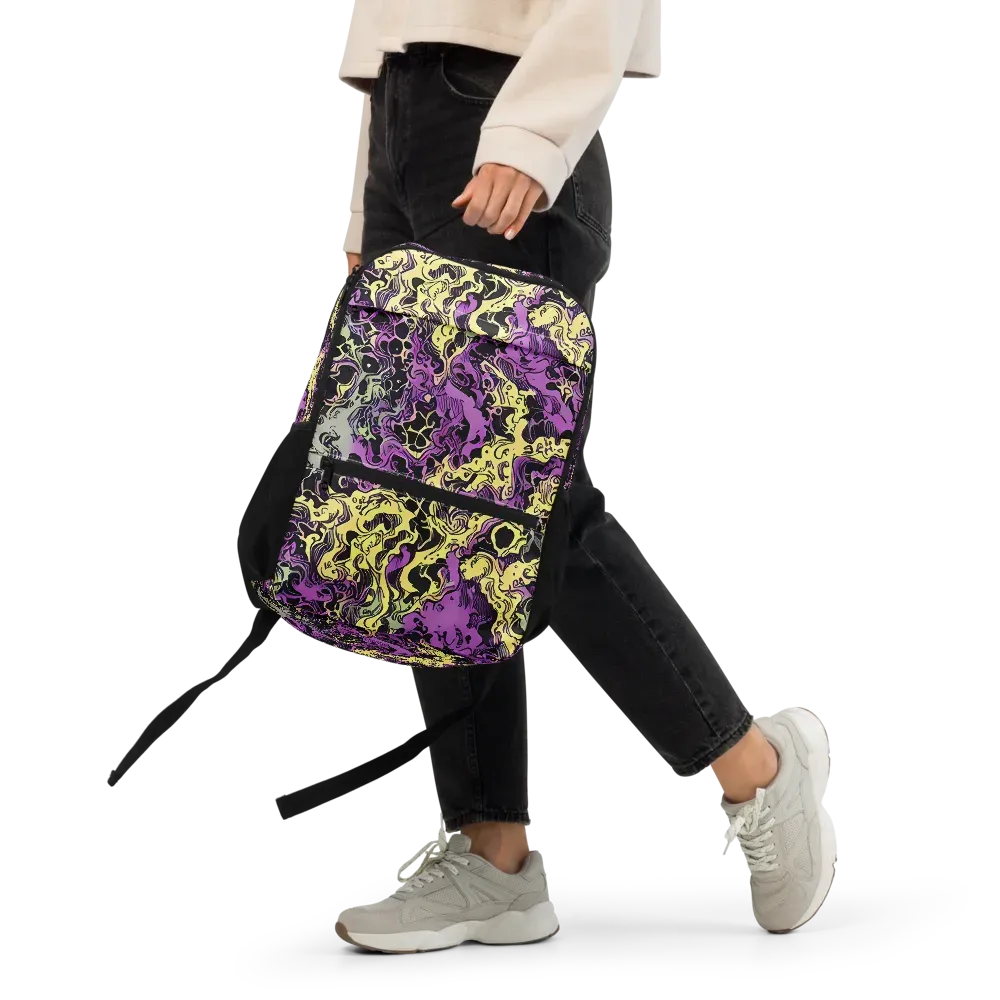 Violet Fossil on Utility Backpack — Front