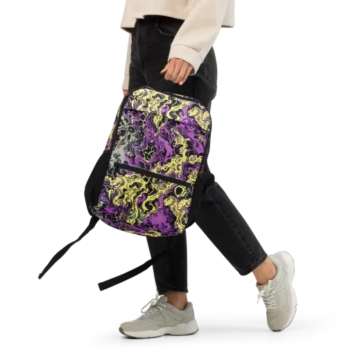 Violet Fossil on a Utility Backpack