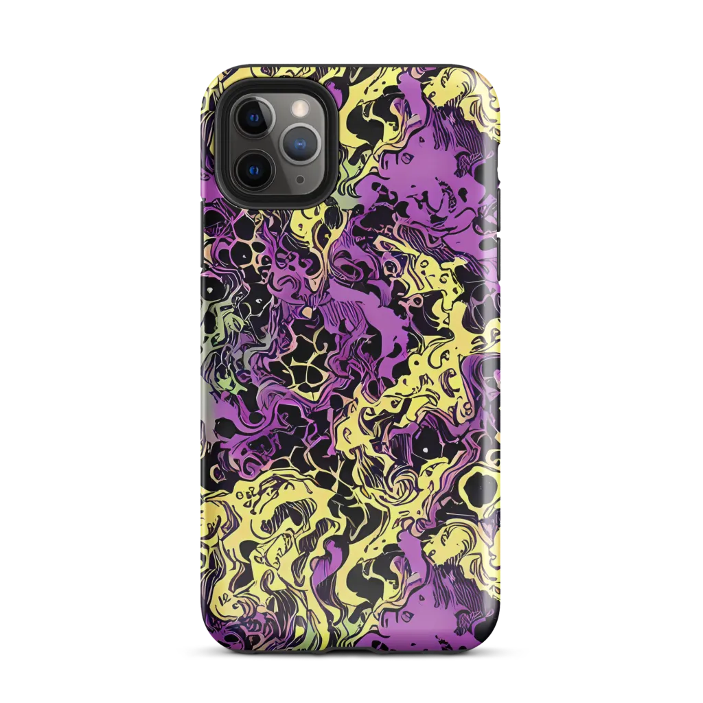Violet Fossil on Tough Case for iPhone® — Front