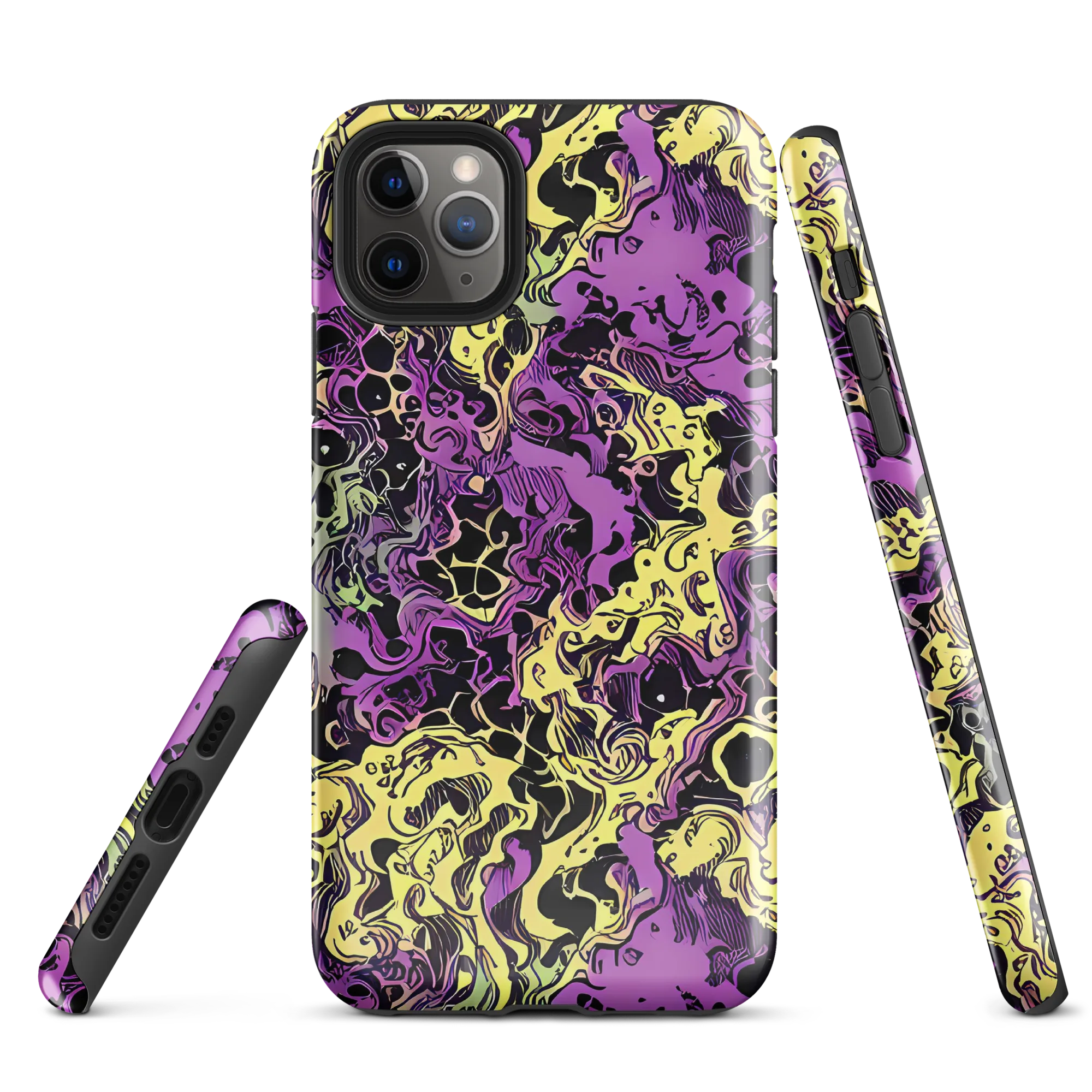 Violet Fossil on Tough Case for iPhone® — Front