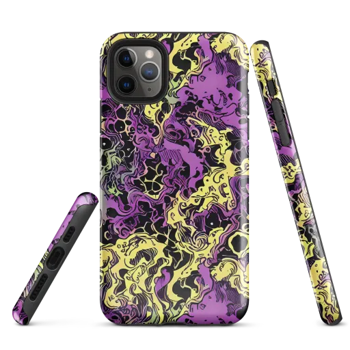 Violet Fossil on a Tough Case for iPhone®