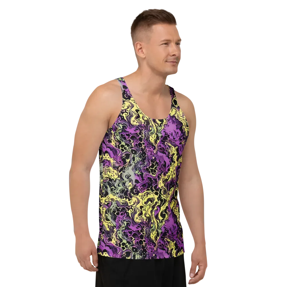 Violet Fossil on Men's Tank Top — Right Front
