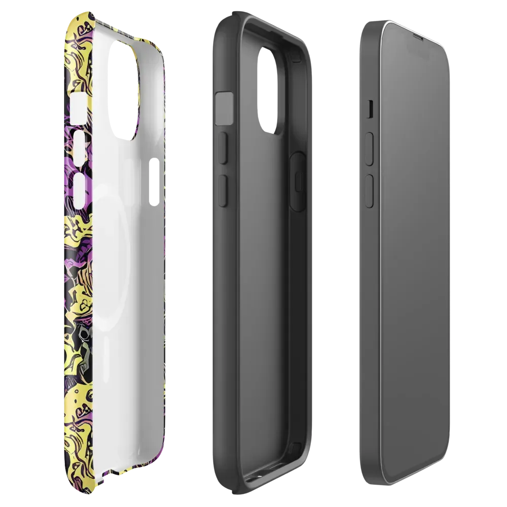 Violet Fossil on MagSafe Tough Case for iPhone® — Front