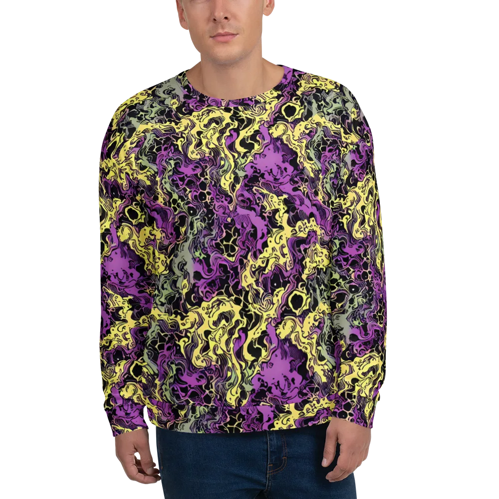 Violet Fossil on Sweatshirt — Front