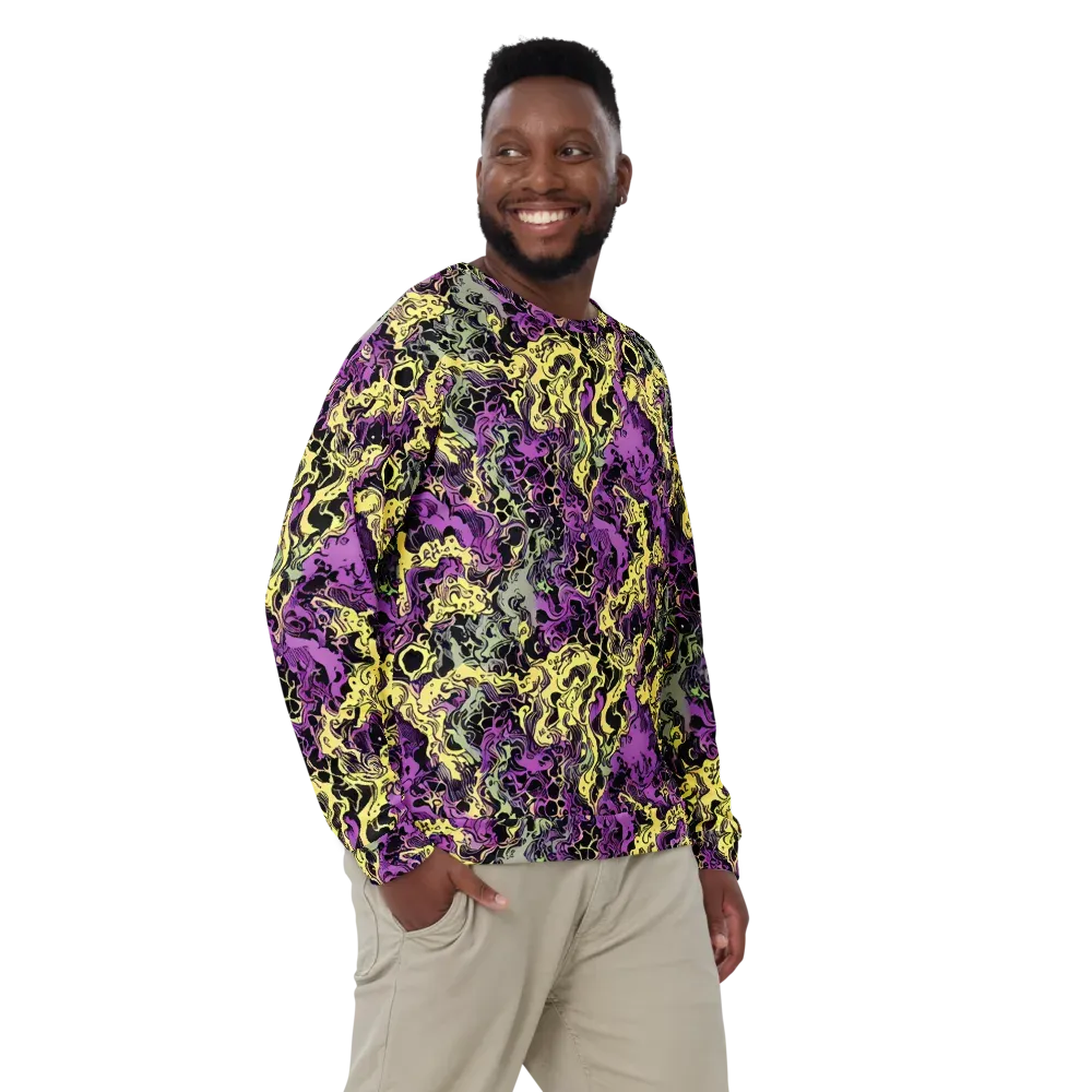Violet Fossil on Sweatshirt — Front