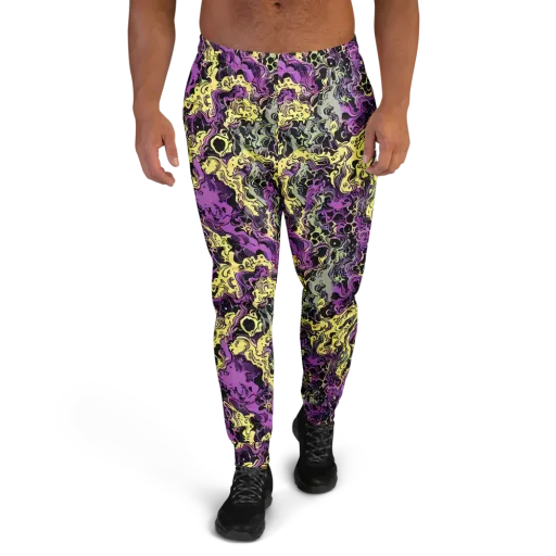 Violet Fossil on a Men's Joggers