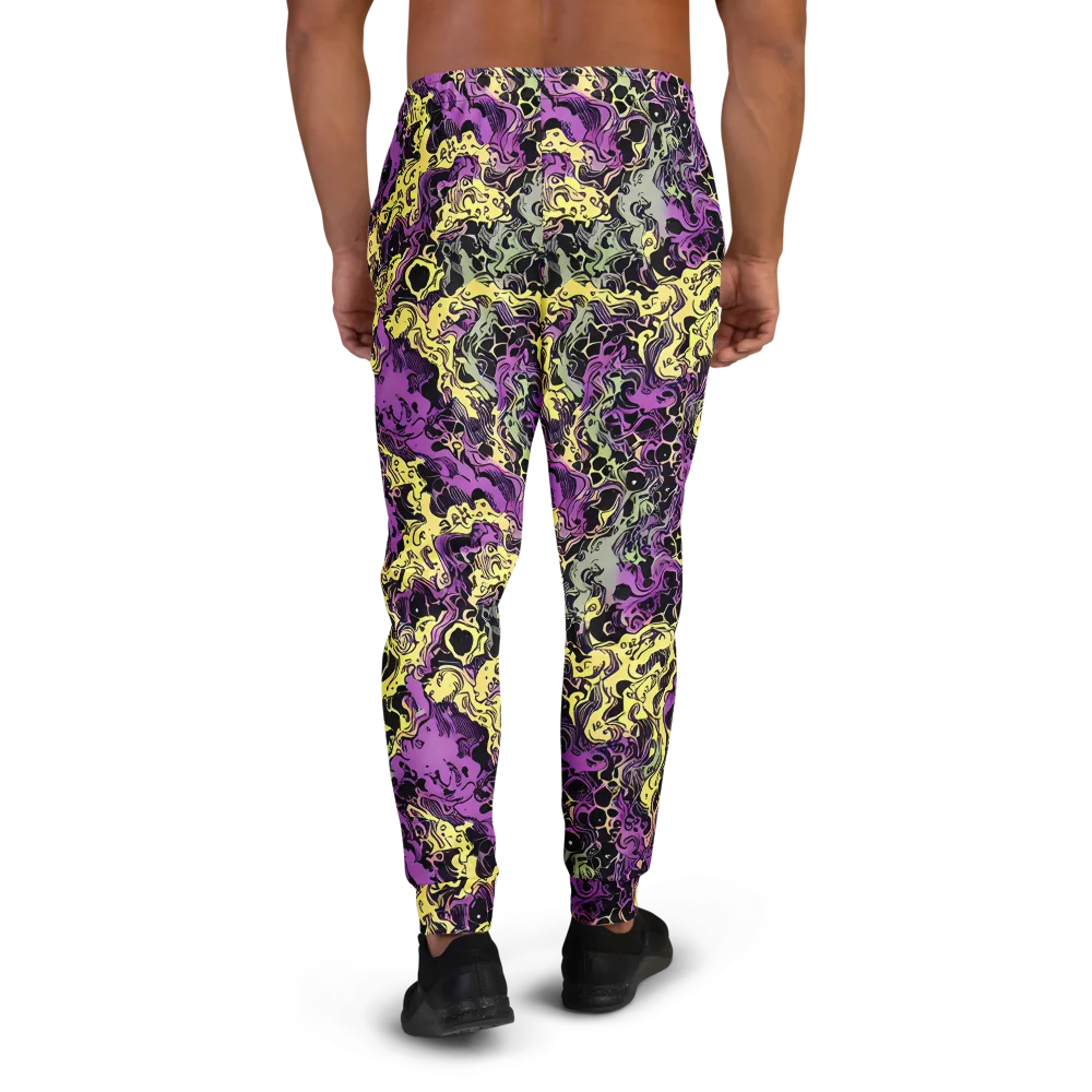 Violet Fossil on Men's Joggers — Back