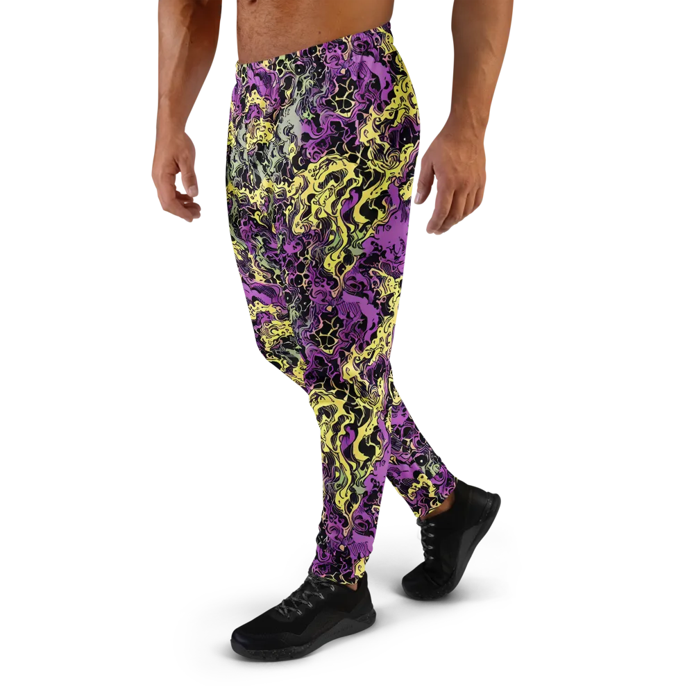 Violet Fossil on Men's Joggers — Left