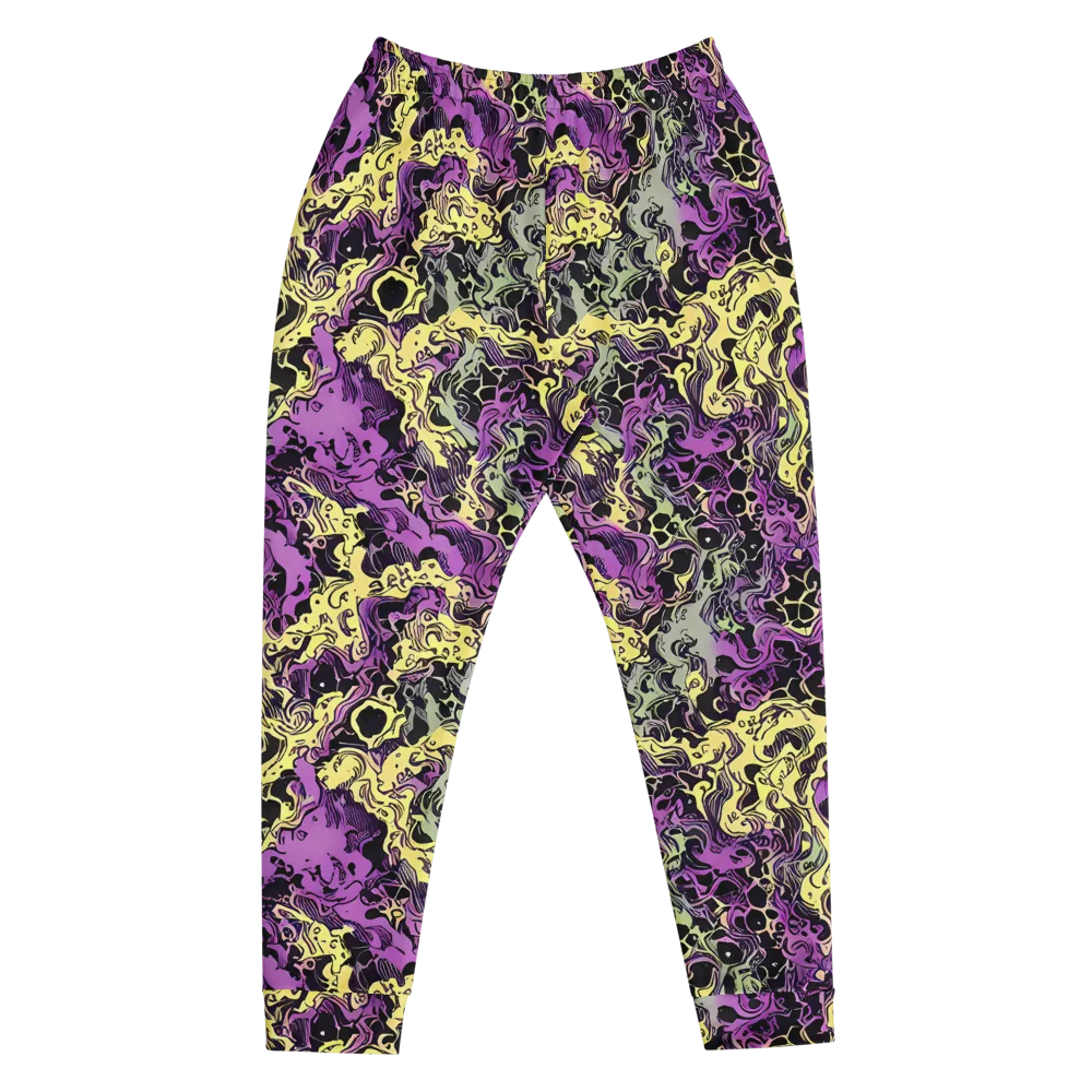 Violet Fossil on Men's Joggers — Front