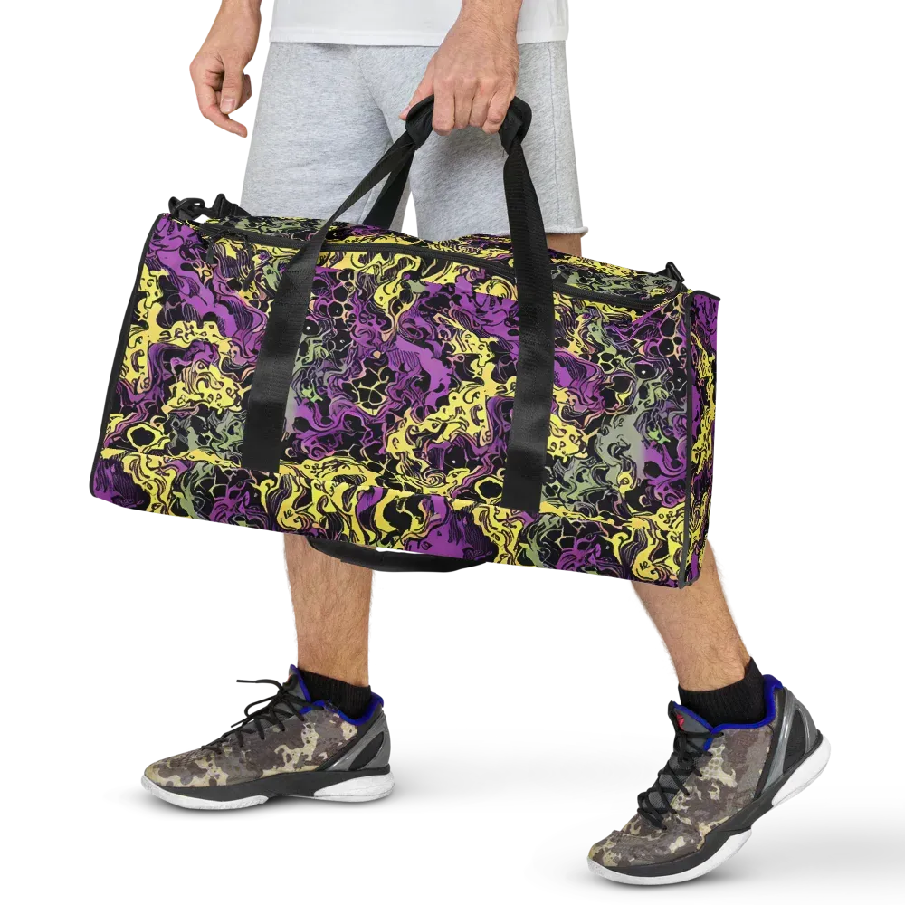 Violet Fossil on Duffle Bag — Front