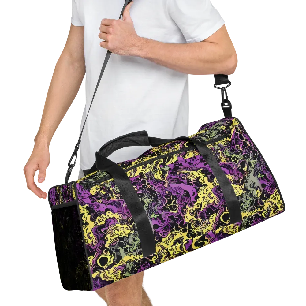 Violet Fossil on Duffle Bag — Right Front