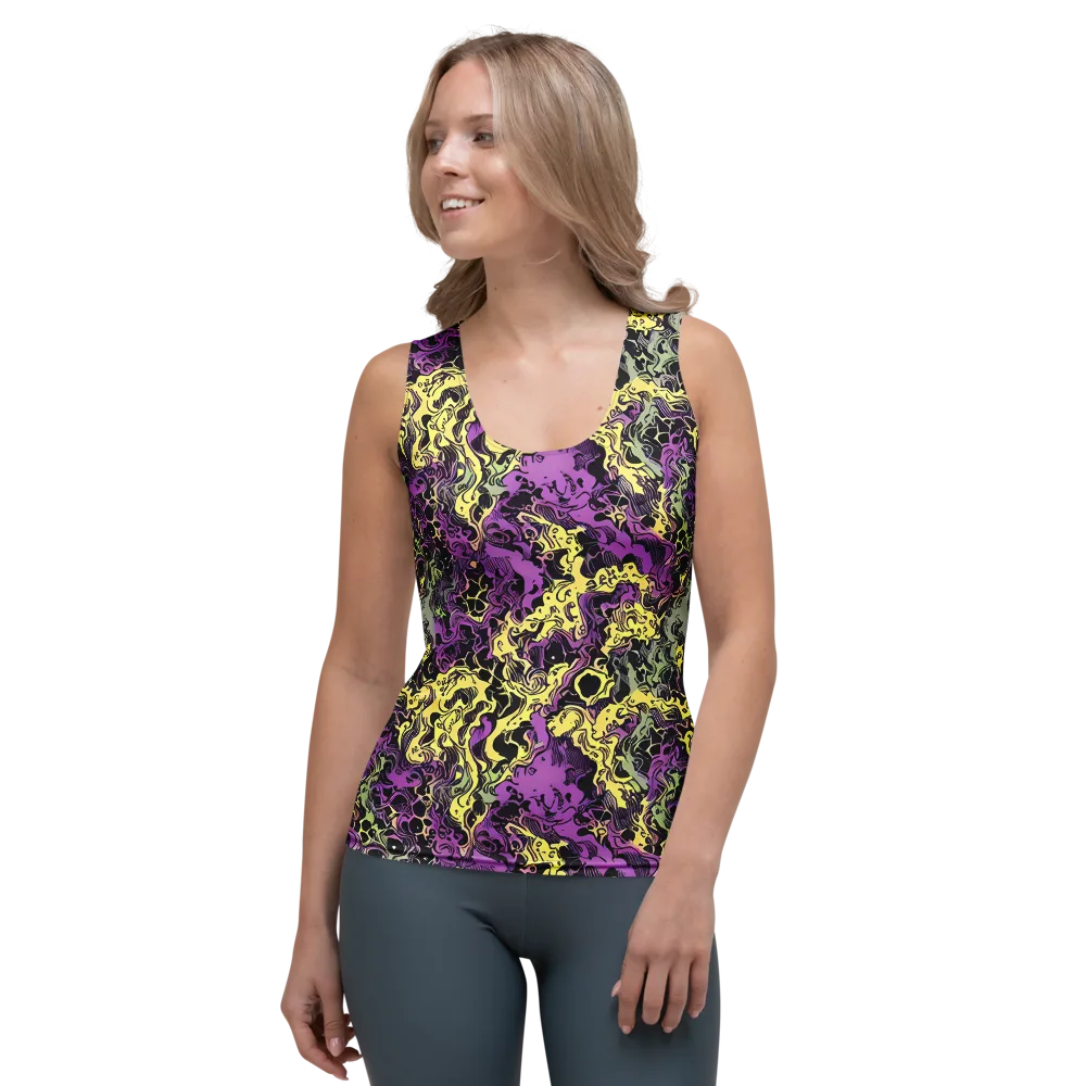 Violet Fossil on Women's Tank Top — Front