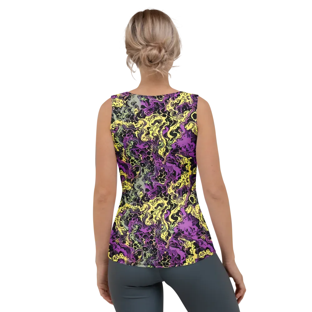 Violet Fossil on Women's Tank Top — Back