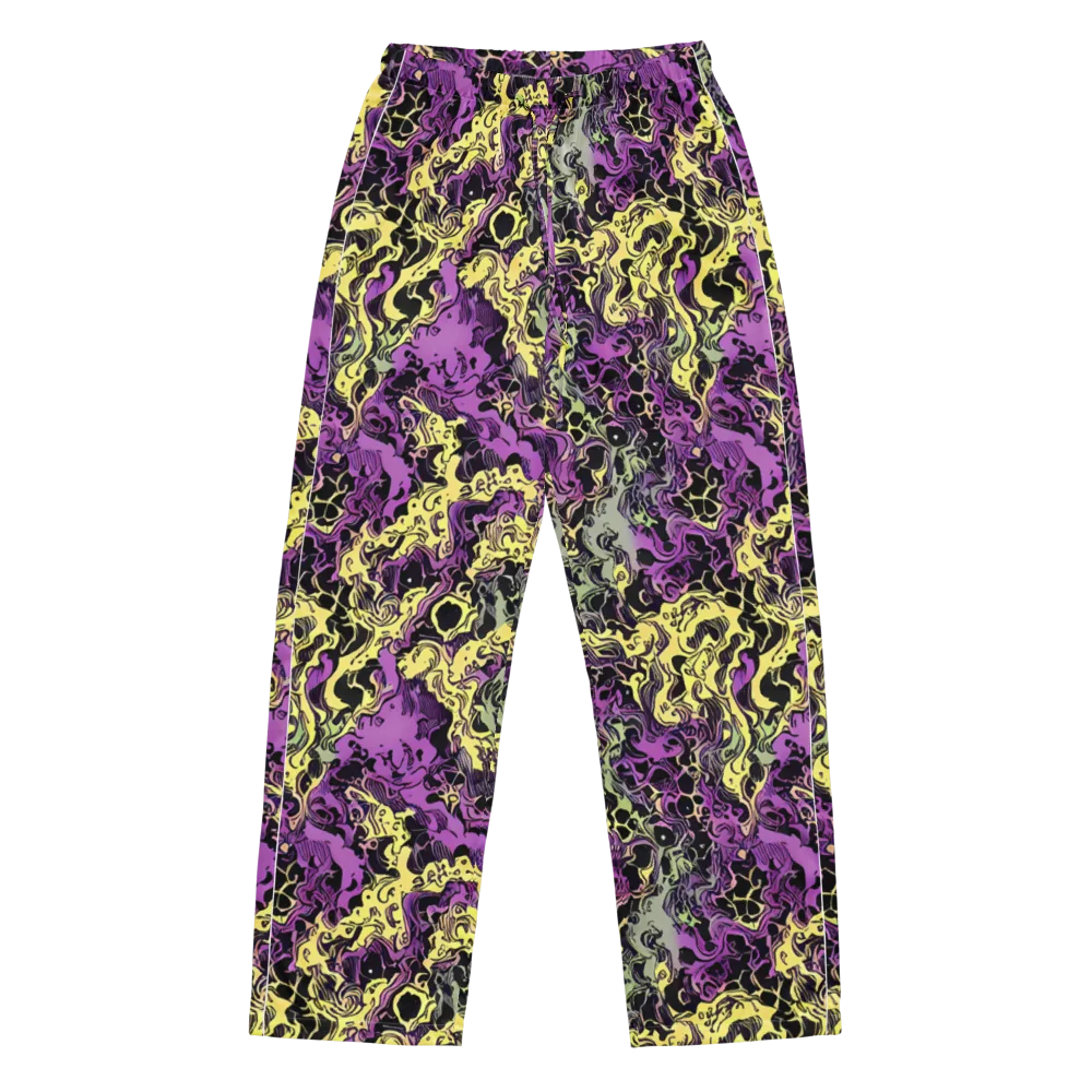 Violet Fossil on Women's Pajama Pants — Front