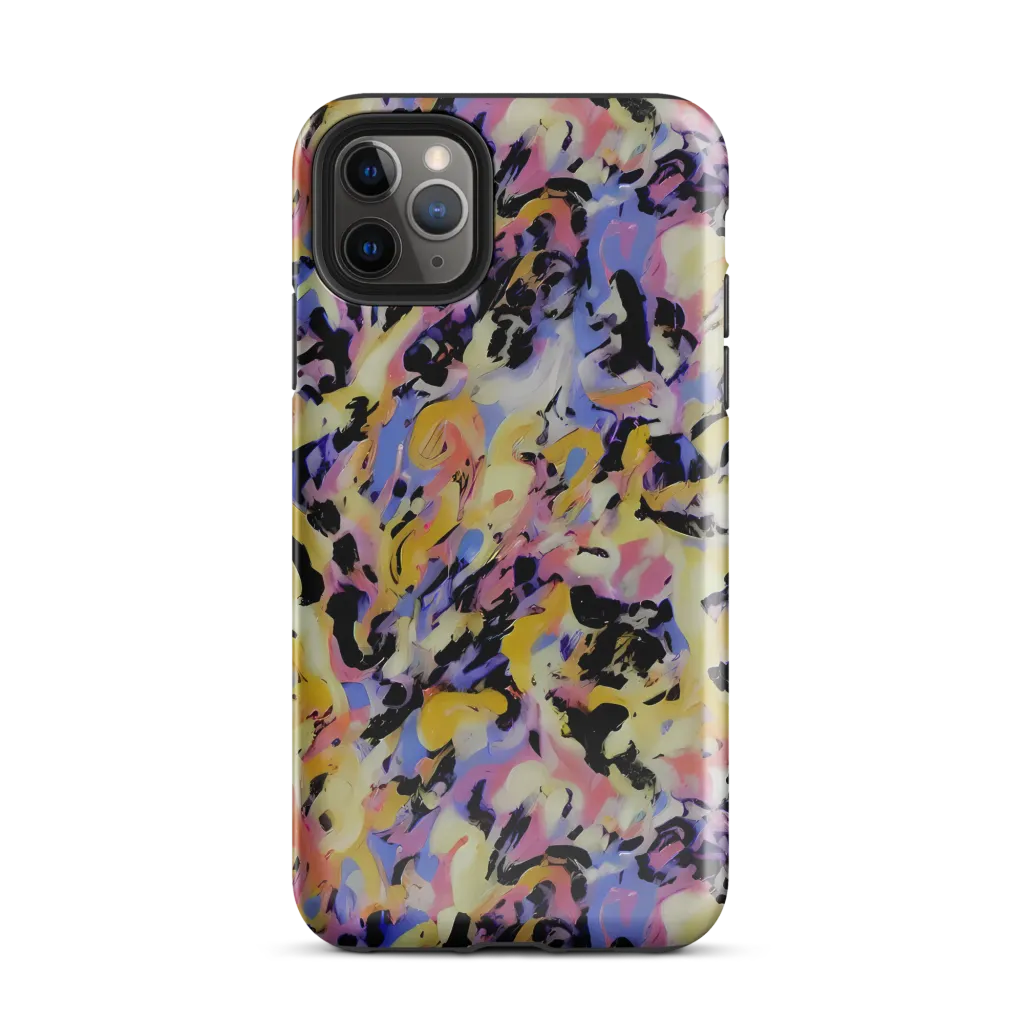 Electric Impression on Tough Case for iPhone® — Front