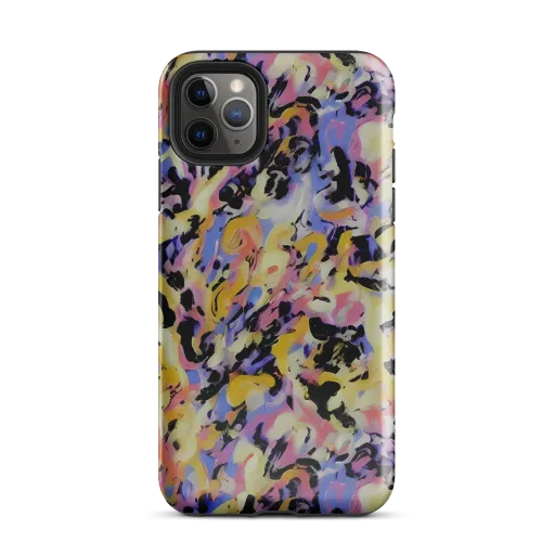 Electric Impression on a Tough Case for iPhone®