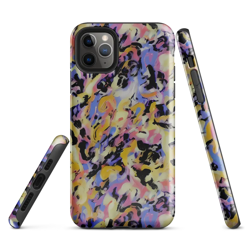 Electric Impression on Tough Case for iPhone® — Front