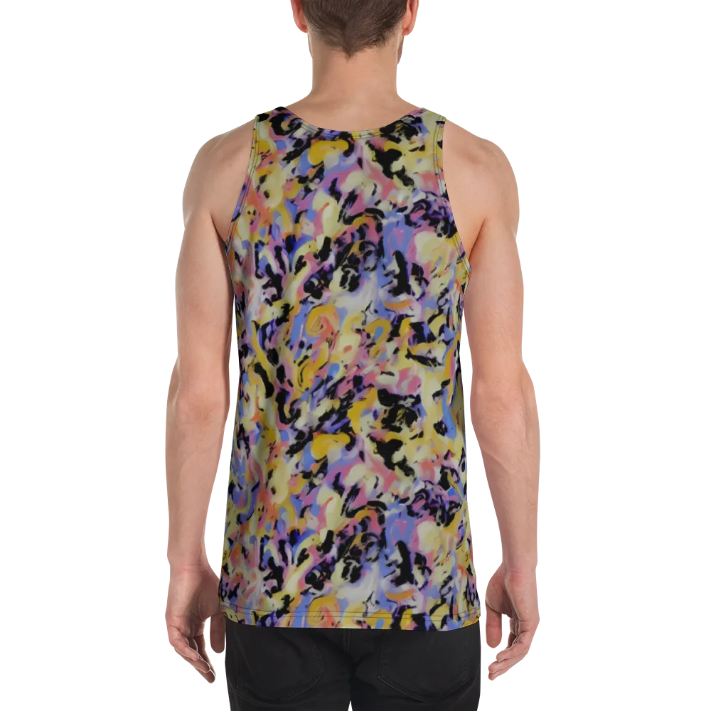 Electric Impression on Men's Tank Top — Back