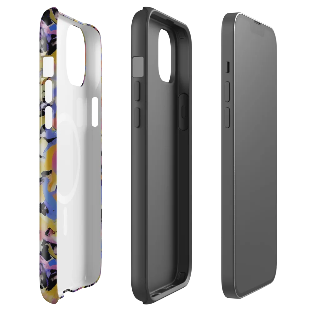 Electric Impression on MagSafe Tough Case for iPhone® — Front