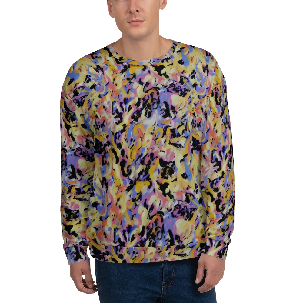 Electric Impression on Sweatshirt — Front