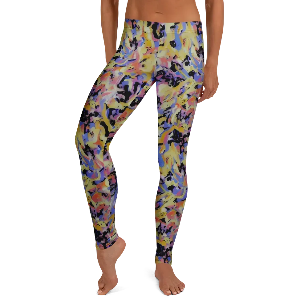 Electric Impression on Leggings — Front