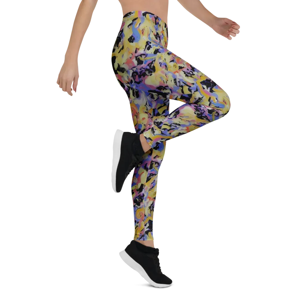 Electric Impression on Leggings — Right