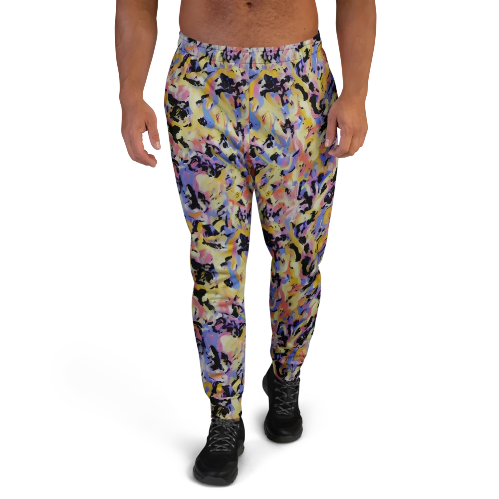 Electric Impression on Men's Joggers — Front