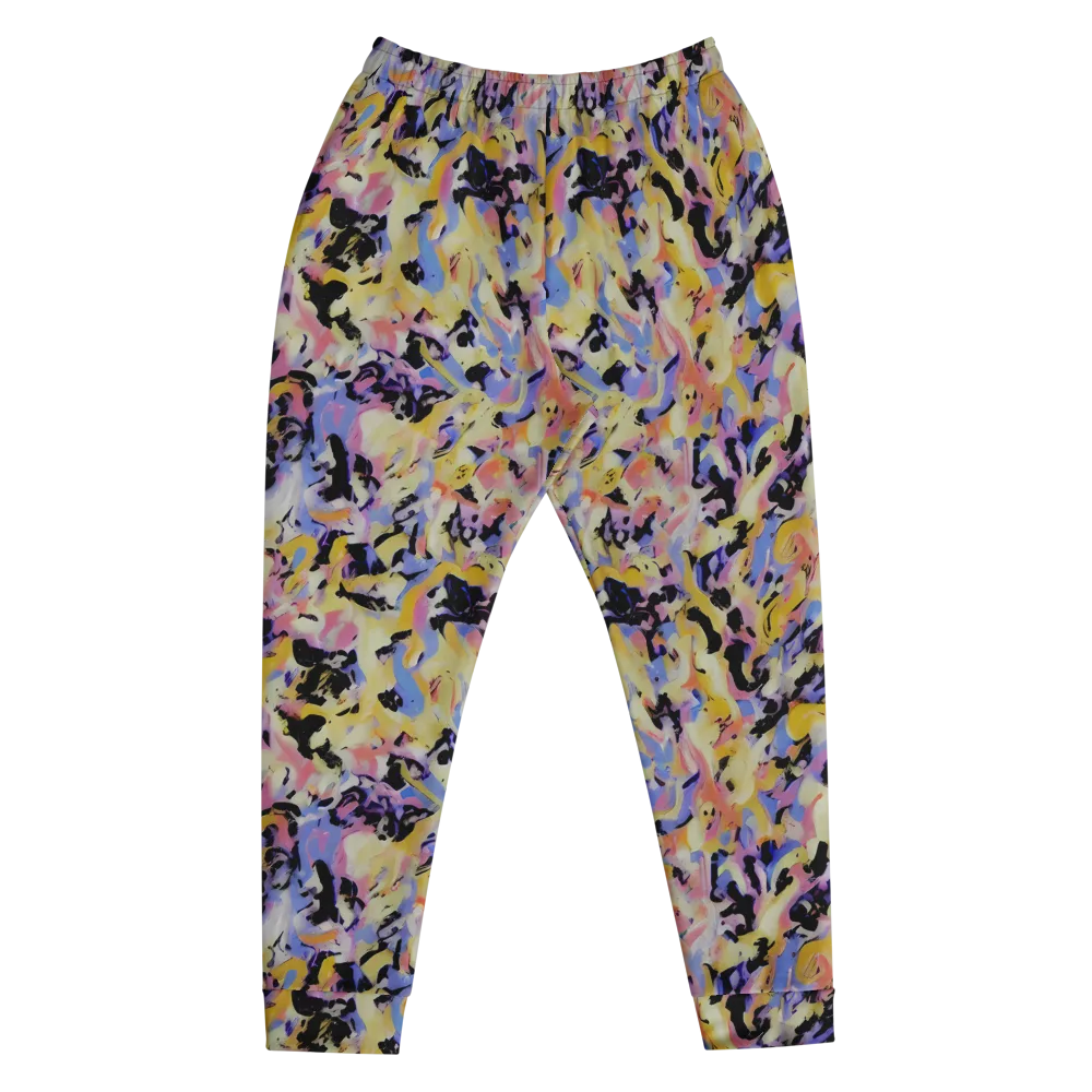 Electric Impression on Men's Joggers — Front