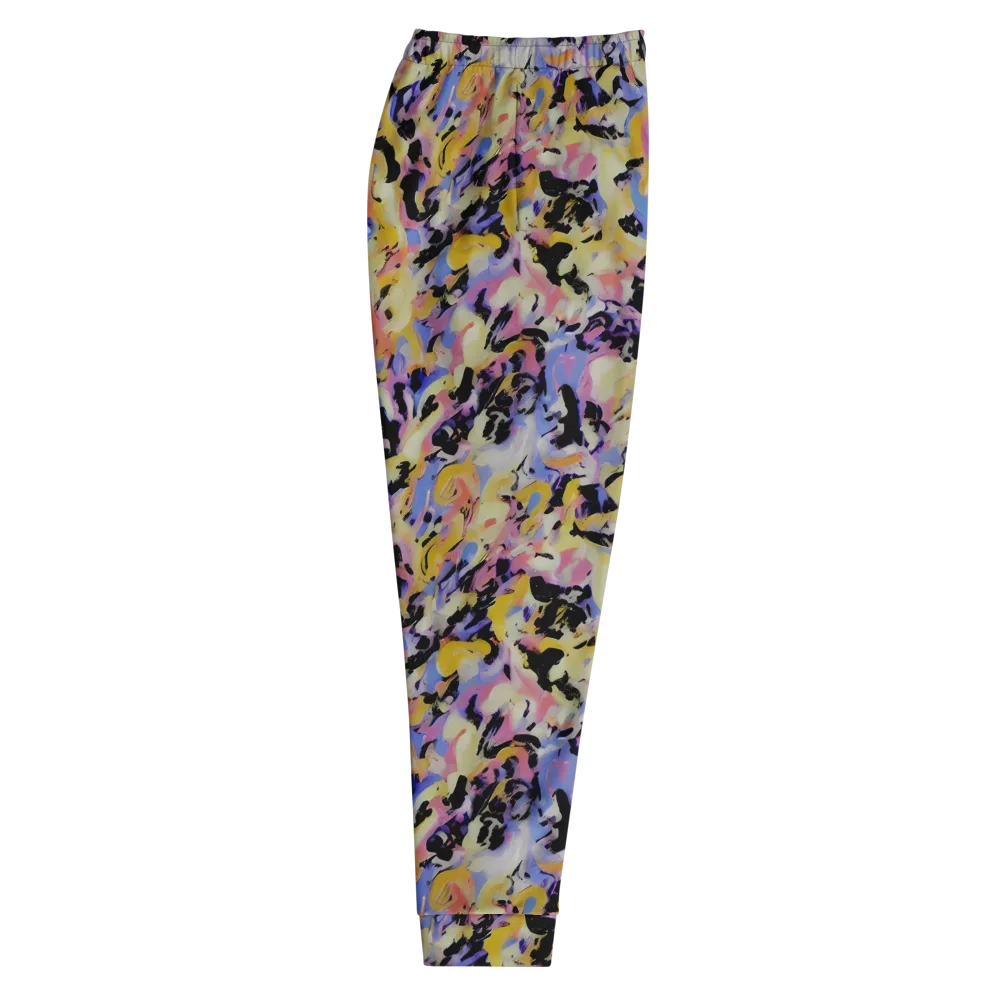 Electric Impression on Men's Joggers — Right