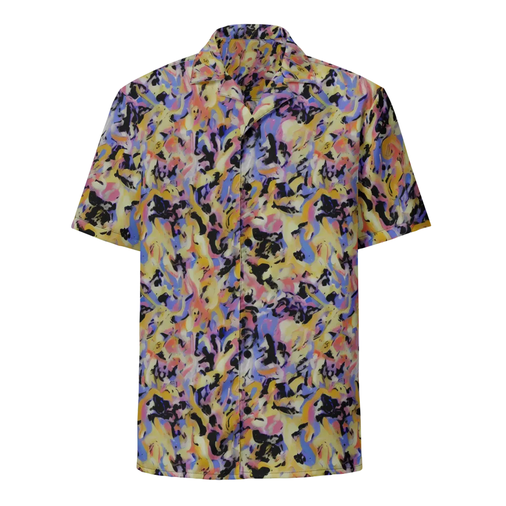 Electric Impression on Button Shirt — Front