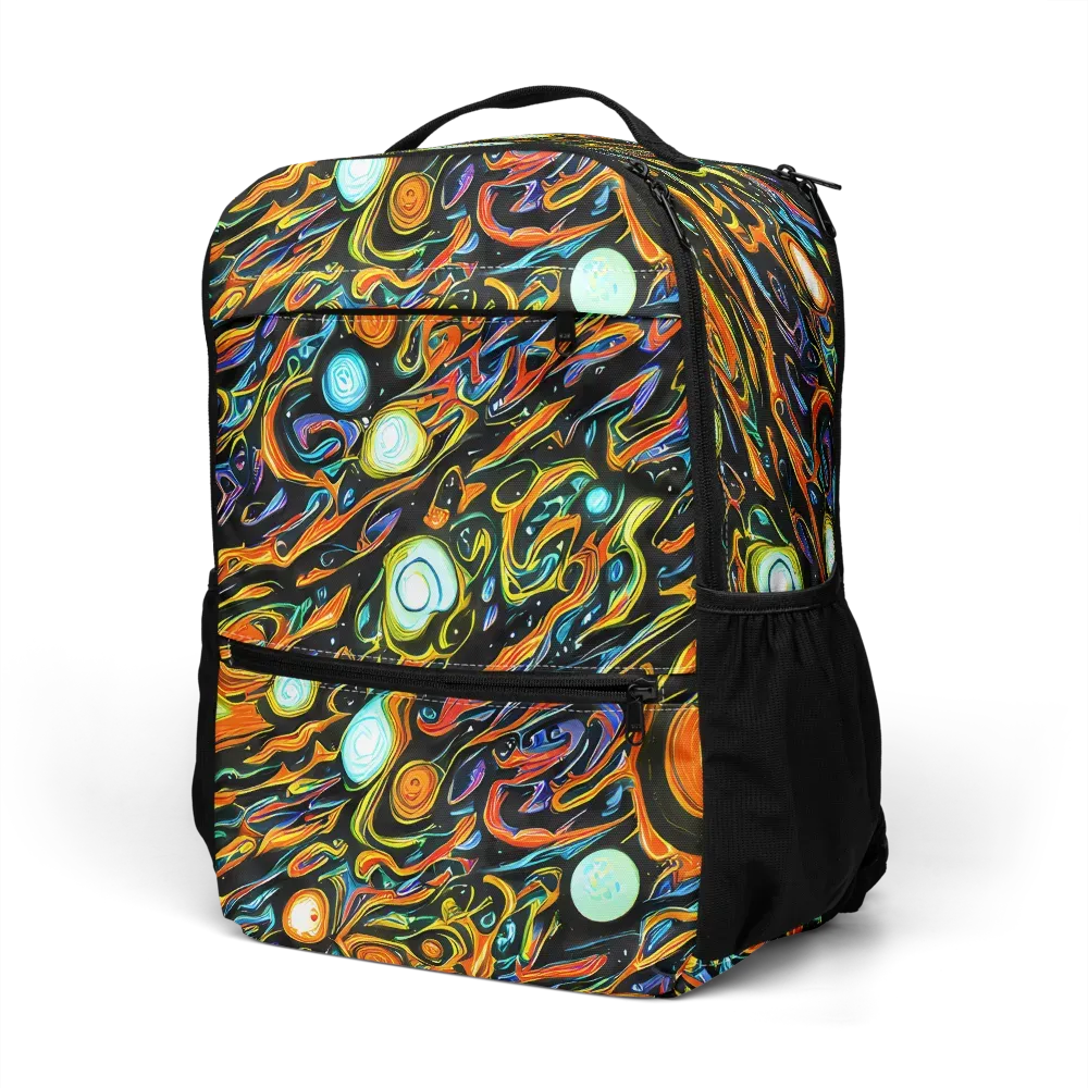 Solar Rush on Utility Backpack — Left Front
