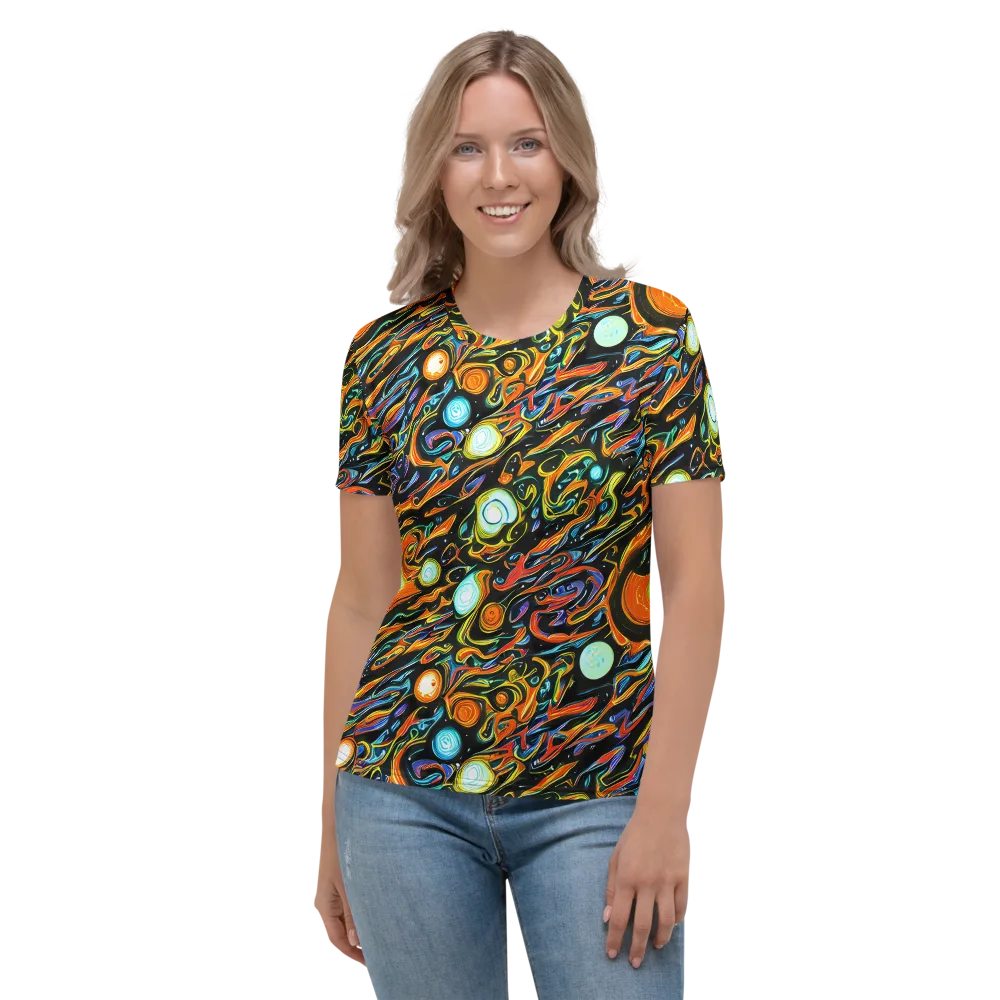 Solar Rush on Women's Crew Neck T-Shirt — Front