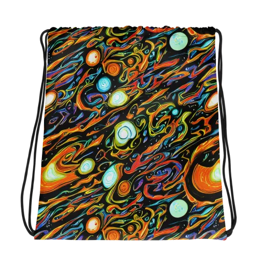 Solar Rush on a Drawstring Bag