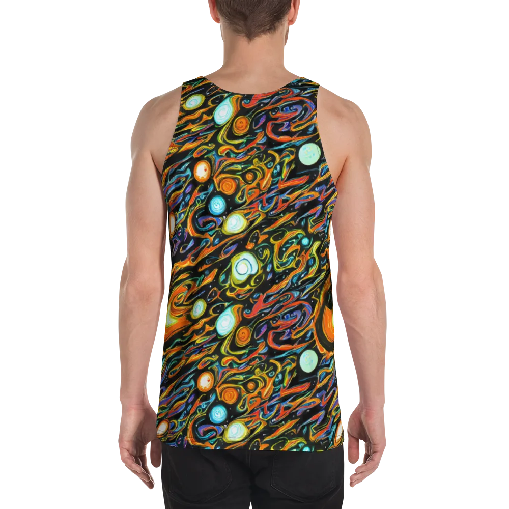 Solar Rush on Men's Tank Top — Back
