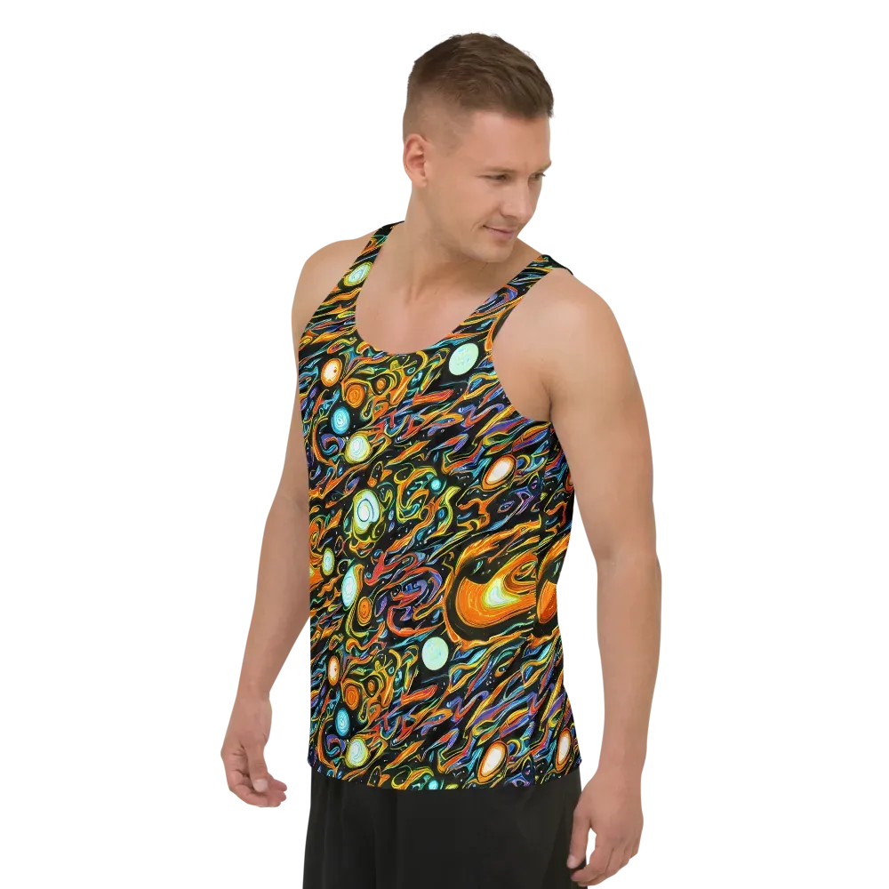 Solar Rush on Men's Tank Top — Left Front
